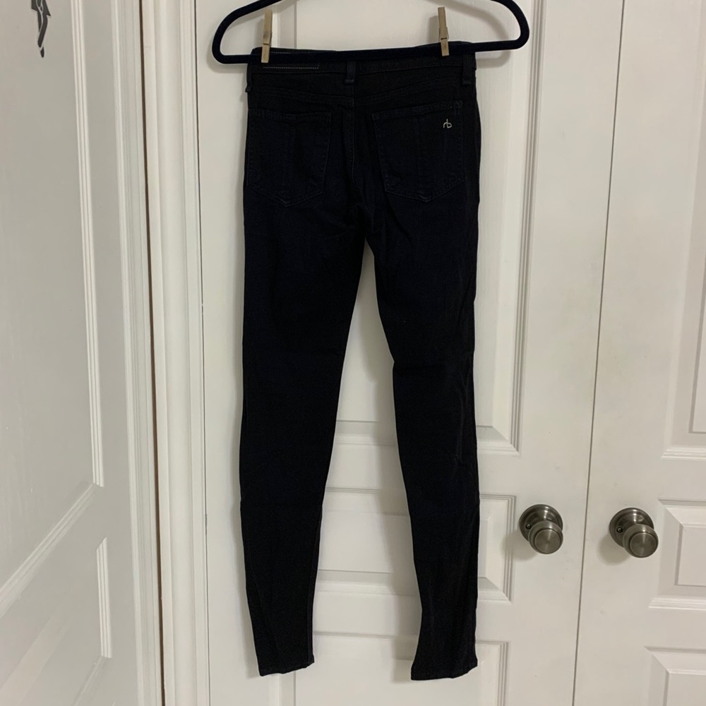 rag & bone Black Legging Jeans